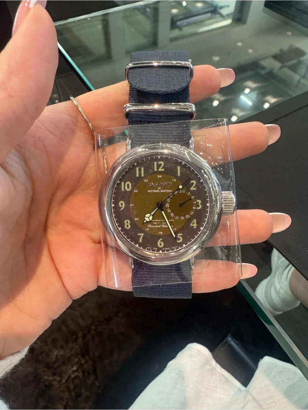 New Gant by Michael Bastian Limited Edition Olive Brown Dial Men's Watch